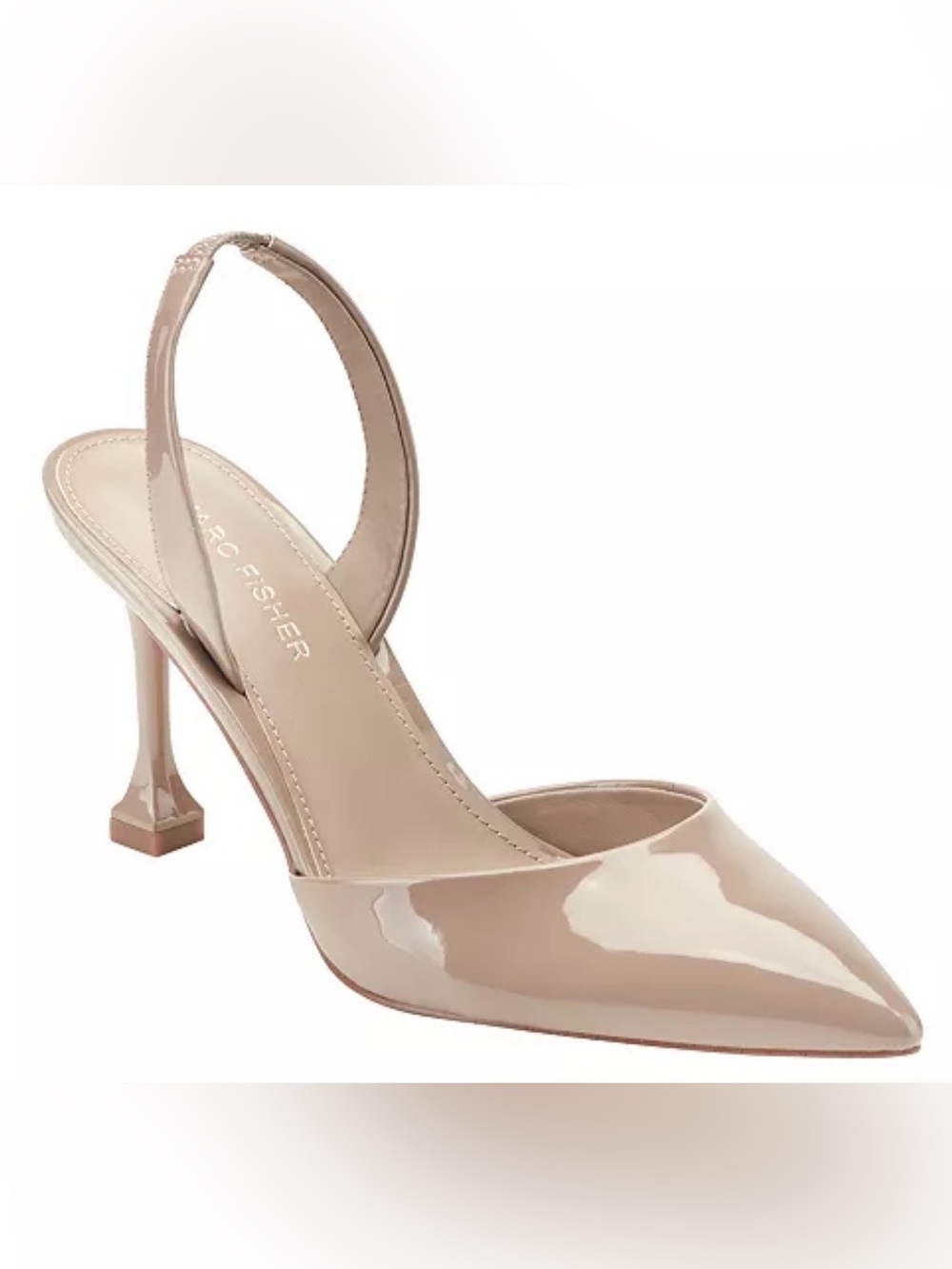 Marc Fisher. Women's Hadya Slingback Stiletto Pumps. sz-8. Stay on point in the